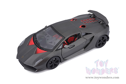 BBurago - Lamborghini Sesto Elemento (1/24 scale diecast model car, Grey) 18-21061GY
