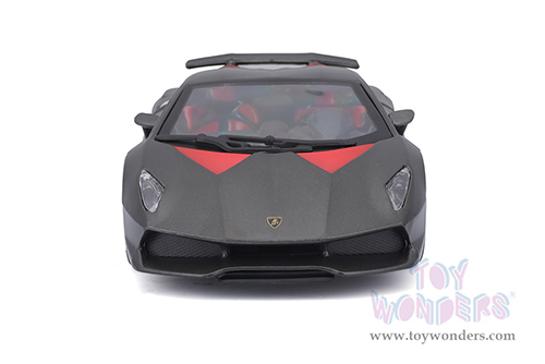 BBurago - Lamborghini Sesto Elemento (1/24 scale diecast model car, Grey) 18-21061GY