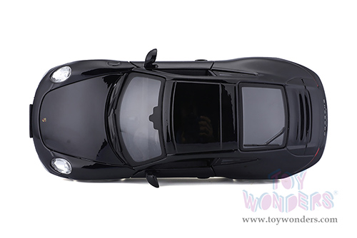 BBurago - Porsche 911 Carrera S (2011, 1/24 scale diecast model car, Black) 18-21065BK