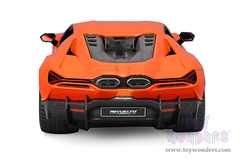 BBurago - Lamborghini Revuelto Hardtop (1/24 scale diecast model car, Orange) 18-21106OR
