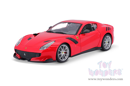 BBurago Ferrari Race & Play - Ferrari F12 TDF (1/24 scale diecast model car, Red) 18-26021R