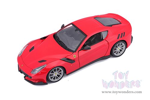 BBurago Ferrari Race & Play - Ferrari F12 TDF (1/24 scale diecast model car, Red) 18-26021R