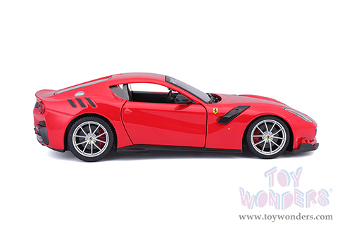 BBurago Ferrari Race & Play - Ferrari F12 TDF (1/24 scale diecast model car, Red) 18-26021R