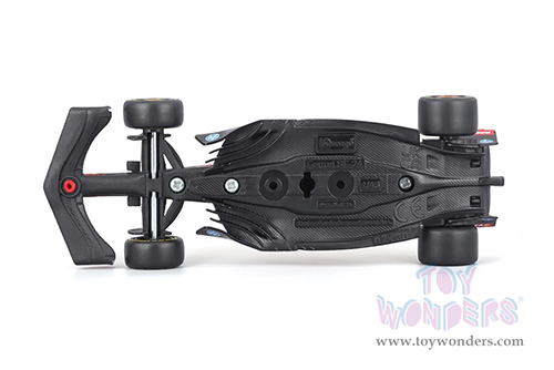 BBurago Ferrari Racing - Ferrari SF24 #16 Charles Leclerc Formula One F1 Car (2024) (1/43 scale diecast model car, Matte Red) 18-36844/16