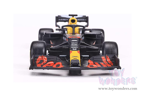 BBurago - Aston Martin Red Bull Racing RB16 #33 Max Verstappen Formula One F1 (2020) (1/43 scale diecast model car, Black) 18-38052VERS