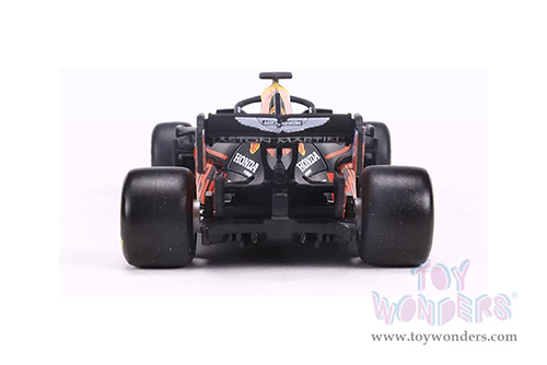 BBurago - Aston Martin Red Bull Racing RB16 #33 Max Verstappen Formula One F1 (2020) (1/43 scale diecast model car, Black) 18-38052VERS