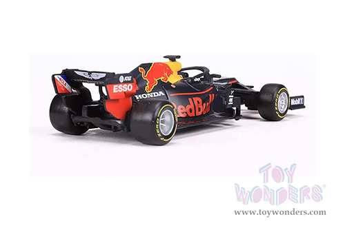 BBurago - Aston Martin Red Bull Racing RB16 #33 Max Verstappen Formula One F1 (2020) (1/43 scale diecast model car, Black) 18-38052VERS