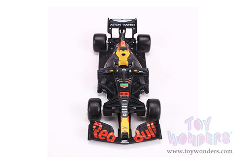 BBurago - Aston Martin Red Bull Racing RB16 #33 Max Verstappen Formula One F1 (2020) (1/43 scale diecast model car, Black) 18-38052VERS