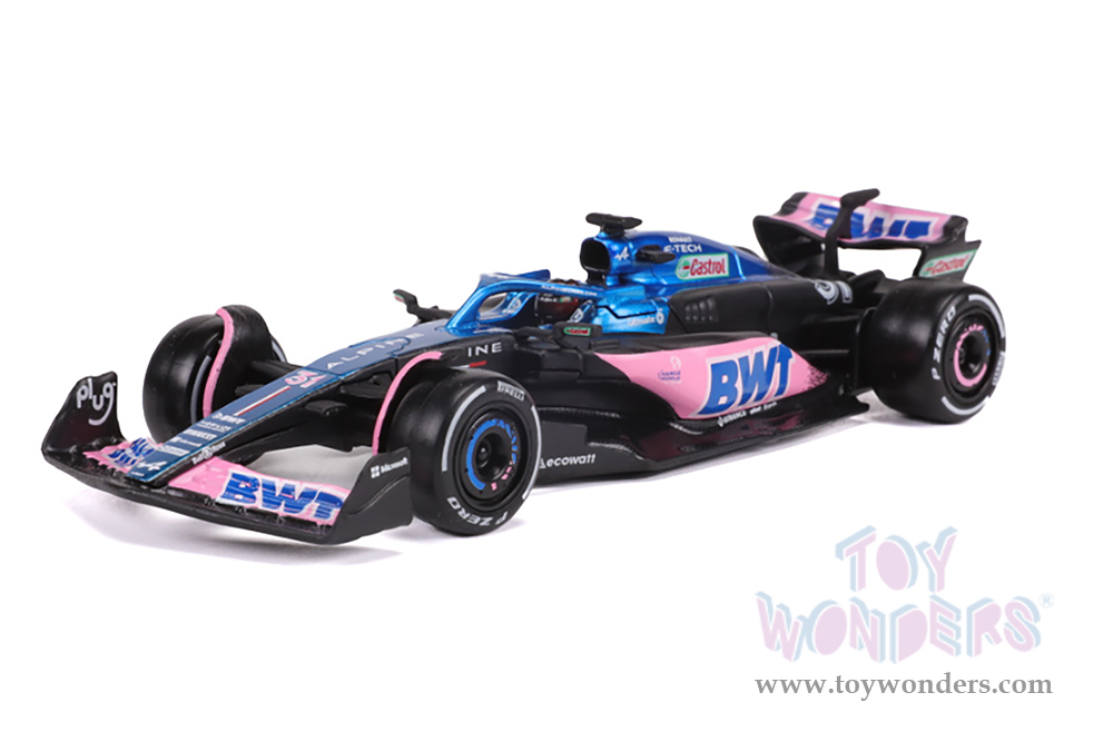 Bburago Race - BWT Alpine A523 #31 Esteban Ocon with Driver