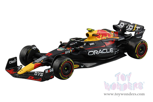 Bburago - Oracle Red Bull Racing RB19 #11 Sergio Perez Formula One F1 (2023) (1/43 scale diecast model car, Black) 18-38082/11