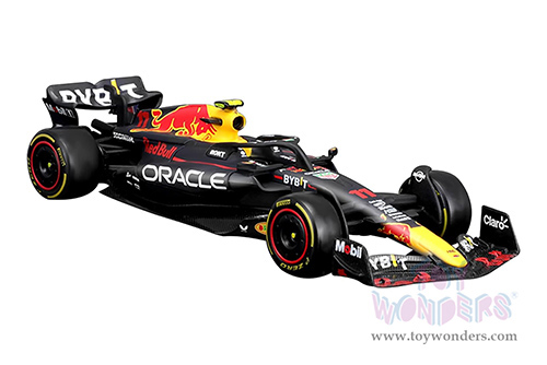 Bburago - Oracle Red Bull Racing RB19 #11 Sergio Perez Formula One F1 (2023) (1/43 scale diecast model car, Black) 18-38082/11