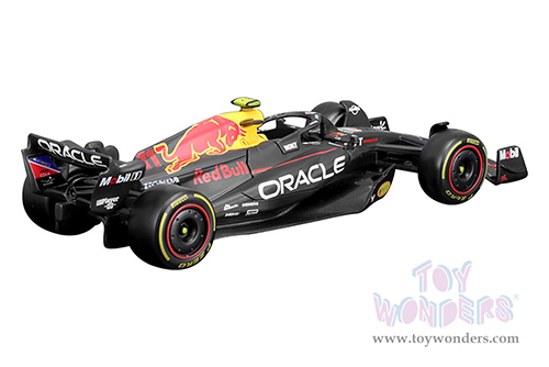 Bburago - Oracle Red Bull Racing RB19 #11 Sergio Perez Formula One F1 (2023) (1/43 scale diecast model car, Black) 18-38082/11