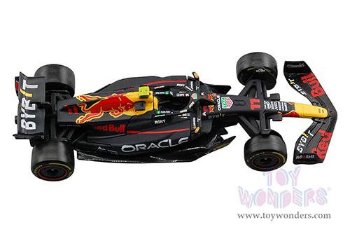 Bburago - Oracle Red Bull Racing RB19 #11 Sergio Perez Formula One F1 (2023) (1/43 scale diecast model car, Black) 18-38082/11