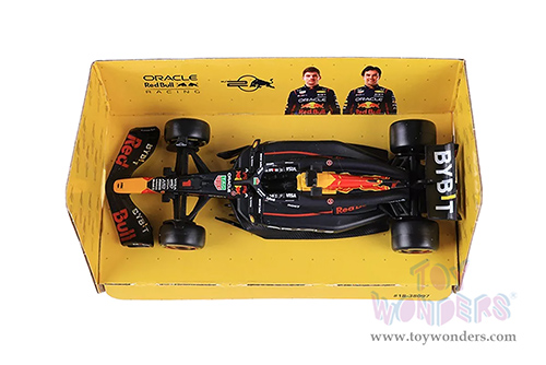 Bburago - Oracle Red Bull Racing RB20 #1 Max Verstappen Formula One F1 (2024) (1/43 scale diecast model car, Black) 18-38097/1