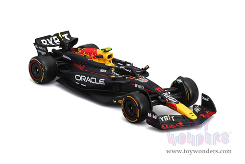 Bburago - Oracle Red Bull Racing RB20 #11 Sergio Pérez Formula One F1 (2024) (1/43 scale diecast model car, Black) 18-38097/11