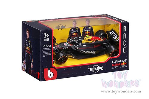 Bburago - Oracle Red Bull Racing RB20 #11 Sergio Pérez Formula One F1 (2024) (1/43 scale diecast model car, Black) 18-38097/11