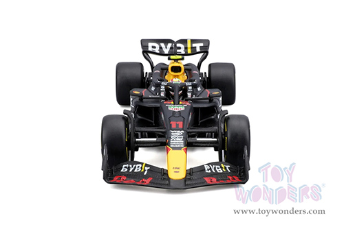 Bburago - Oracle Red Bull Racing RB20 #11 Sergio Perez with Driver Formula One F1 (2024) (1/43 scale diecast model car, Black) 18-38098/11