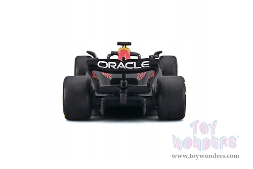BBurago Formula Racing - Oracle Red Bull Racing RB21 #1 Max Verstappen Formula One F1 (2025) (1/64 scale diecast model car, Black) 18-58003/1