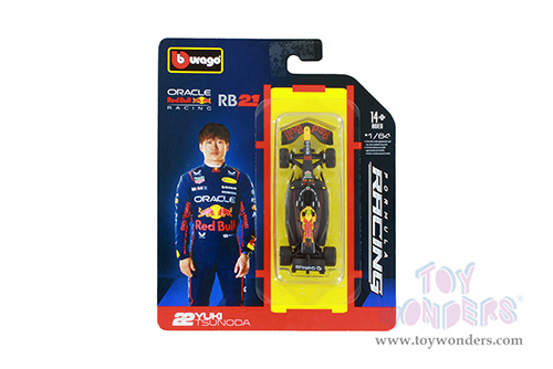 BBurago Formula Racing - Formula One F1 (2025) Assorted (1/64 scale diecast model car, Asstd.) 18-60164