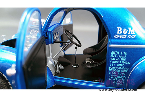 Acme - Stone Woods & Cook Gasser Hardtop (1941, 1/18 scale diecast model car, Blue)  1800906