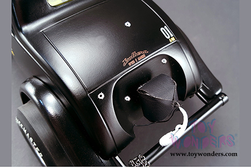 Acme - Pork Chop's Willys Gasser Jailbreak (1933, 1/18 scale diecast model car, Black) 1800907