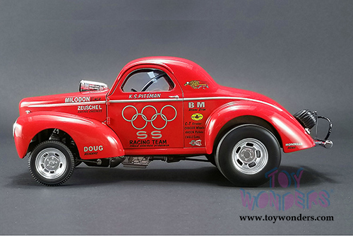 Acme - SS Gasser  (1941, 1/18 scale diecast model car, Red) 1800908