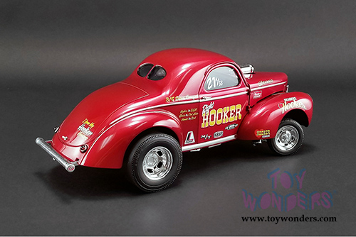 Acme - Gasser "Hooker Headers" (1941, 1/18 scale diecast model car, Red) 1800910