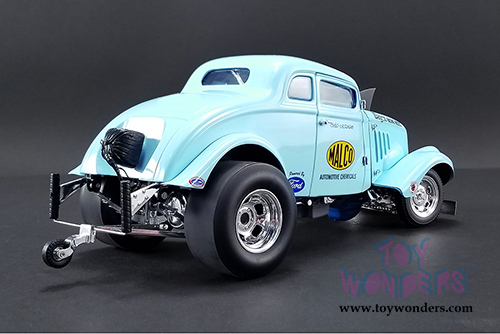 Acme - Malco Gasser with Air Dam  (1933, 1/18 scale diecast model car, Light Blue) 1800911