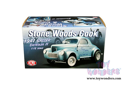 Acme - Gasser Swindler II Stone Woods & Cook (1941, 1/18 scale diecast model car, Light Blue) 1800912