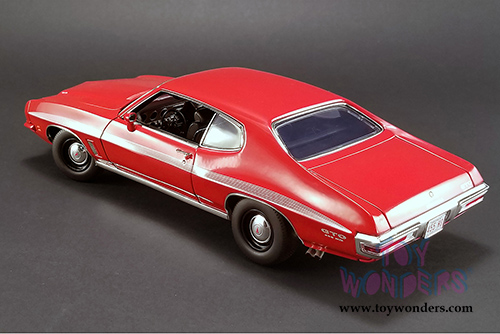 Acme - Pontiac&reg; LeMans GTO Hardtop (1972, 1/18 scale diecast model car, Cardinal Red) 1801210