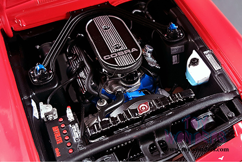 Acme - Ford Shelby Mustang GT 350 Hardtop (1968, 1/18 scale diecast model car, Red) 1801808