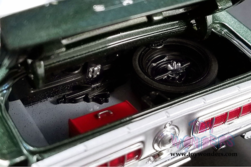 Acme - Ford Mustang Shelby&reg; GT350H Hertz Hardtop (1968, 1/18 scale diecast model car, Dark Green) 1801825