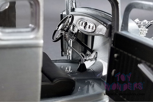 Acme -  Hammered Steel Ford 5 Window Hot Rod Coupe (1932, 1/18 scale diecast model car, Steel) 1805013