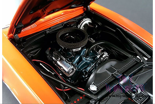 Acme - Pontiac Firebird with Vinyl Top (1968, 1/18 scale diecast model car, Carnival Red)  1805205