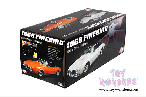 Acme - Pontiac Firebird with Vinyl Top (1968, 1/18 scale diecast model car, Carnival Red)  1805205