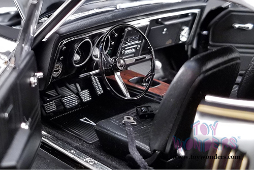 Acme - Pontiac Firebird Eastbound and Down Hardtop (1967, 1/18 scale diecast model car, Black) 1805207