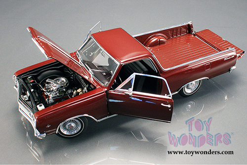 Acme - Chevrolet&reg; El Camino L-79 (1965, 1/18 scale diecast model car, Madeira Maroon) 1805405