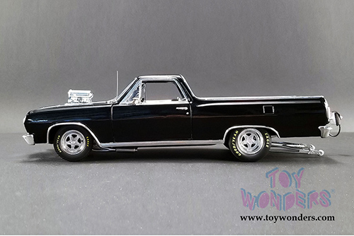 Acme - Drag Outlaws | Chevrolet&reg; El Camino&trade; (1965, 1/18 scale diecast model car, Black/White) 1805409