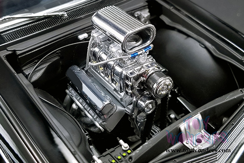 Acme - Drag Outlaws | Chevrolet&reg; El Camino&trade; (1965, 1/18 scale diecast model car, Black/White) 1805409