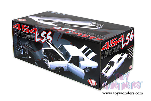Acme - Chevy Chevelle LS6 454 Hardtop (1970, 1/18 scale diecast model car, White)  1805508