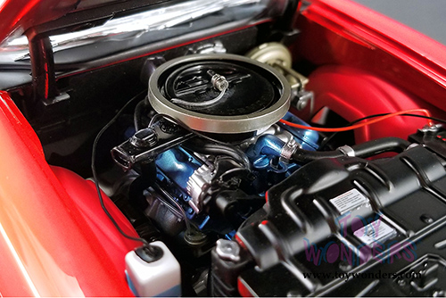 Acme - Oldsmobile&reg; 442 W-30 Hardtop (1970, 1/18 scale diecast model car, Matador Red) 1805608