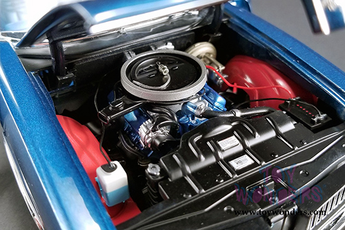 Acme - Oldsmobile&reg; 442 W-30 Hardtop (1970, 1/18 scale diecast model car, Twilight Blue) 1805611