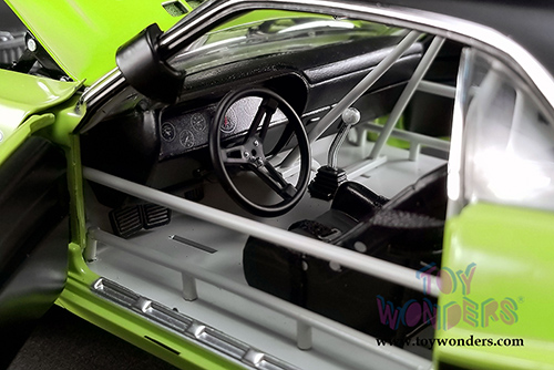 Acme | Sam Posey #76 Dodge Challenger Trans Am (1970, 1/18 scale diecast model car, Green) 1806009