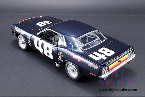 Acme - Dan Gurney Trans Am Barracuda #48 Hardtop (1970, 1/18 scale diecast model car, Metallic Blue) 1806101