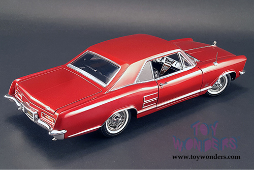 Acme - Tommy Ivo's 1964 Buick Riviera Hardtop (1964, 1/18 scale diecast model car, Burgundy Metallic) 1806301