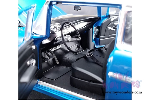 Acme - Chevrolet&reg; Bel Air&reg; Hot Rod Hardtop (1957, 1/18 scale diecast model car, Harbor Blue) 1807004