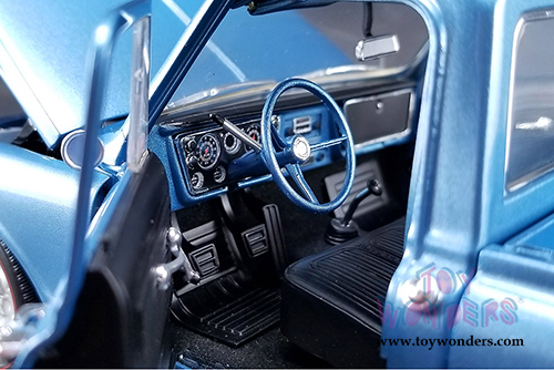 Acme - Chevrolet C-10 Nickey Chevrolet Custom Shop Pickup Truck (1967, 1/18 scale diecast model car, Marina Blue) 1807205