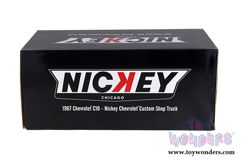 Acme - Chevrolet C-10 Nickey Chevrolet Custom Shop Pickup Truck (1967, 1/18 scale diecast model car, Marina Blue) 1807205