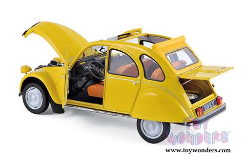 Norev - Citroën 2CV 6 Club Hardtop (1967, 1/18 scale diecast model car, Mimosa Yellow) 181496