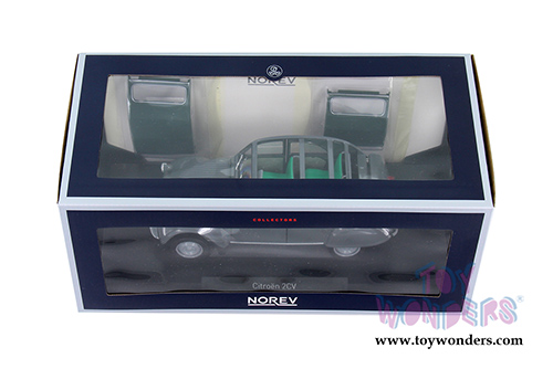 Norev - Citroën 2CV AZL Malle Bombee Hardtop (1957, 1/18 scale diecast model car, Grey) 181499